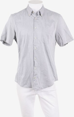 MONTEGO Button Up Shirt in M in Grey: front