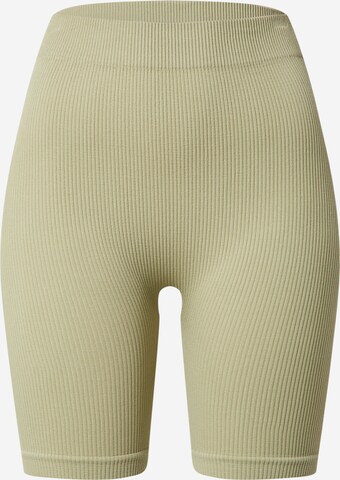 Skinny Leggings 'Cora' de la EDITED pe verde: față