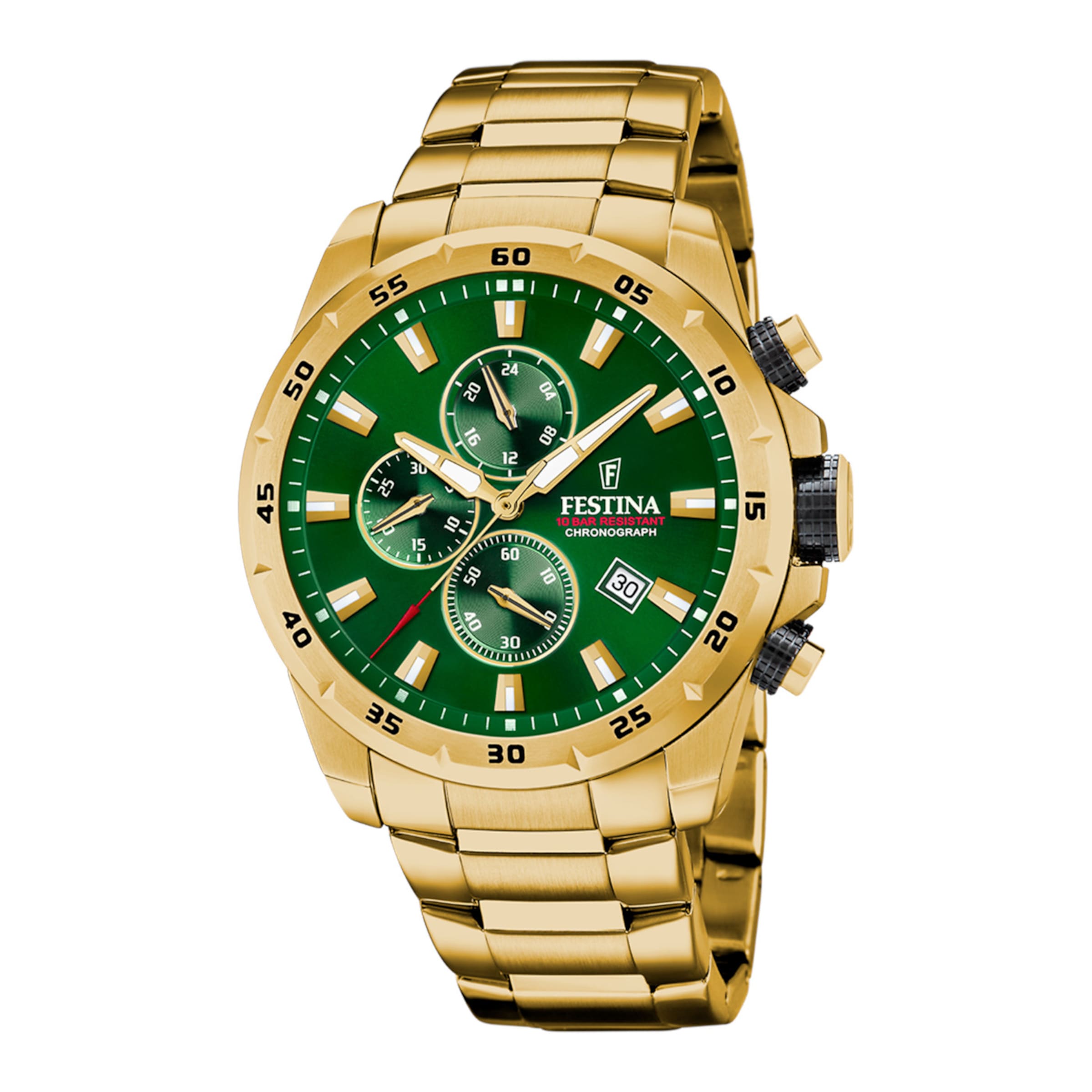 FESTINA Analoog horloge in Goud: voorkant