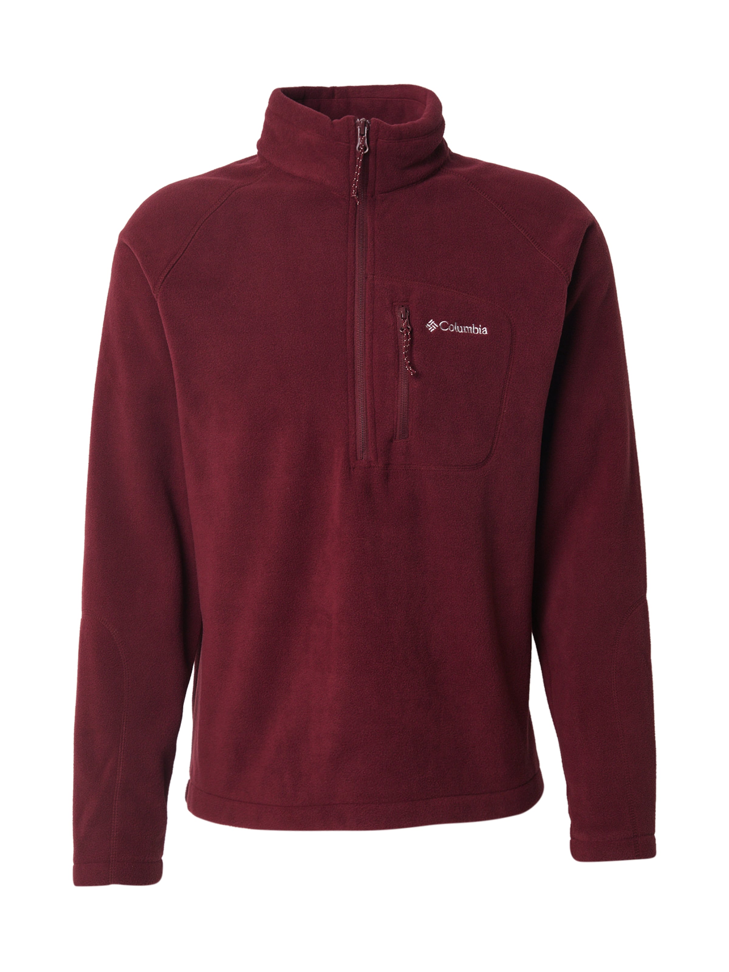 Pull-over de sport 'Fast Trek' COLUMBIA en rouge : devant
