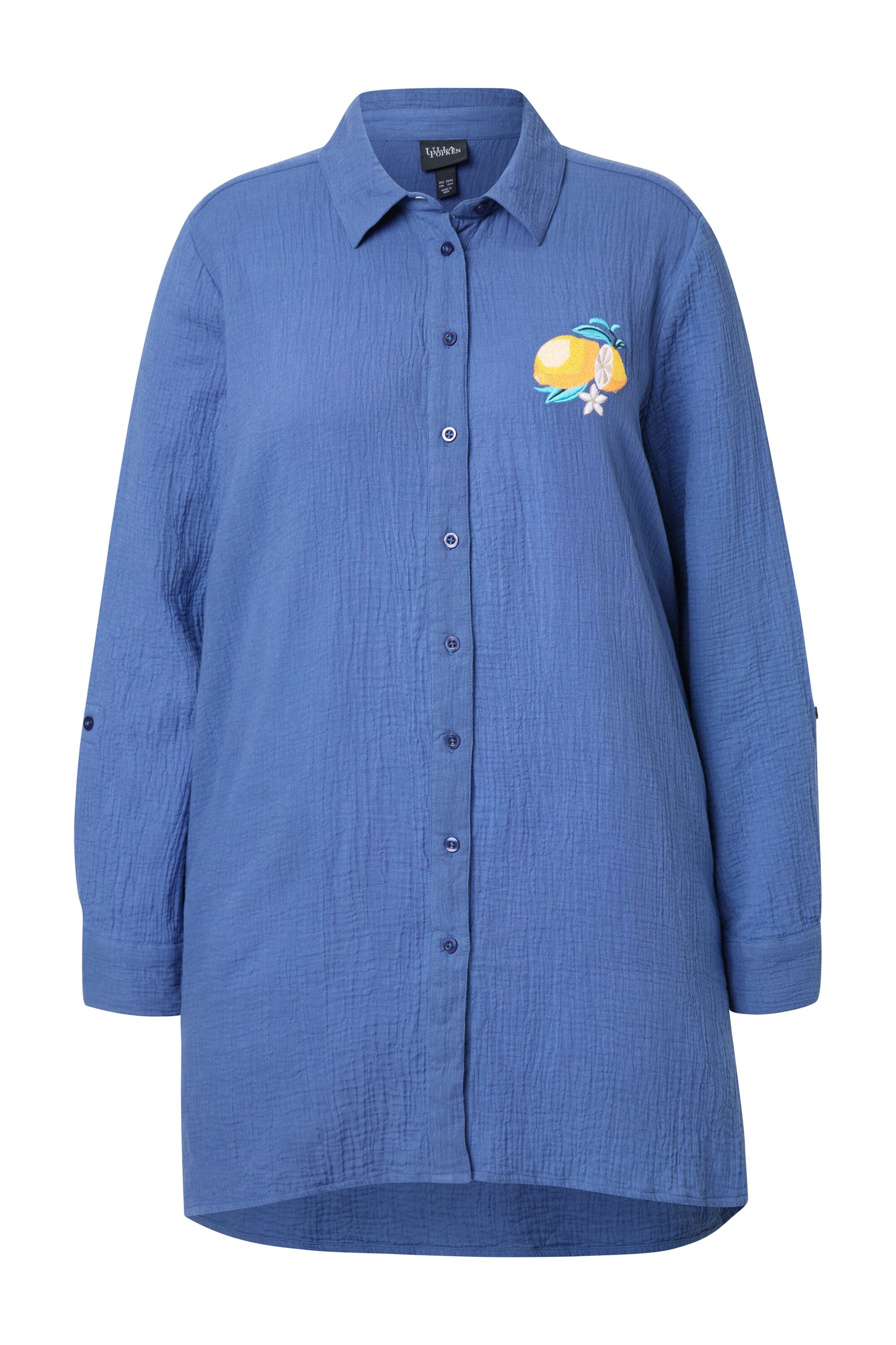 Ulla Popken Blouse in Blue: front