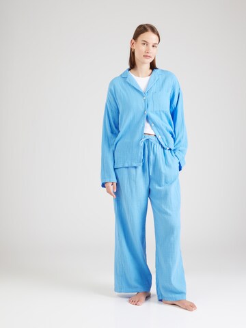 Lindex - Pijama en azul: frente