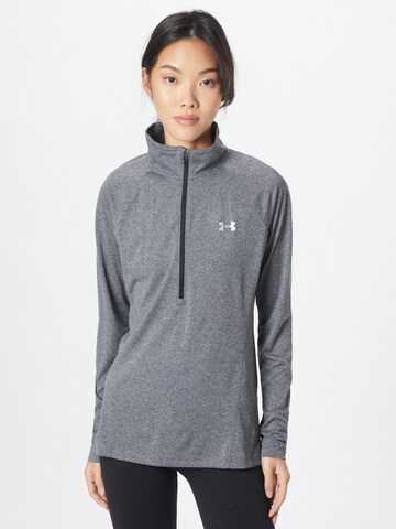 T-shirt fonctionnel 'Tech' UNDER ARMOUR en gris : devant