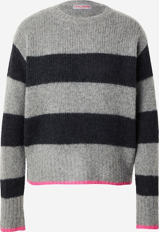 Pull-over Frieda & Freddies NY en gris : devant
