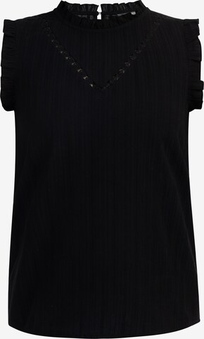 DreiMaster Vintage - Blusa en negro: frente