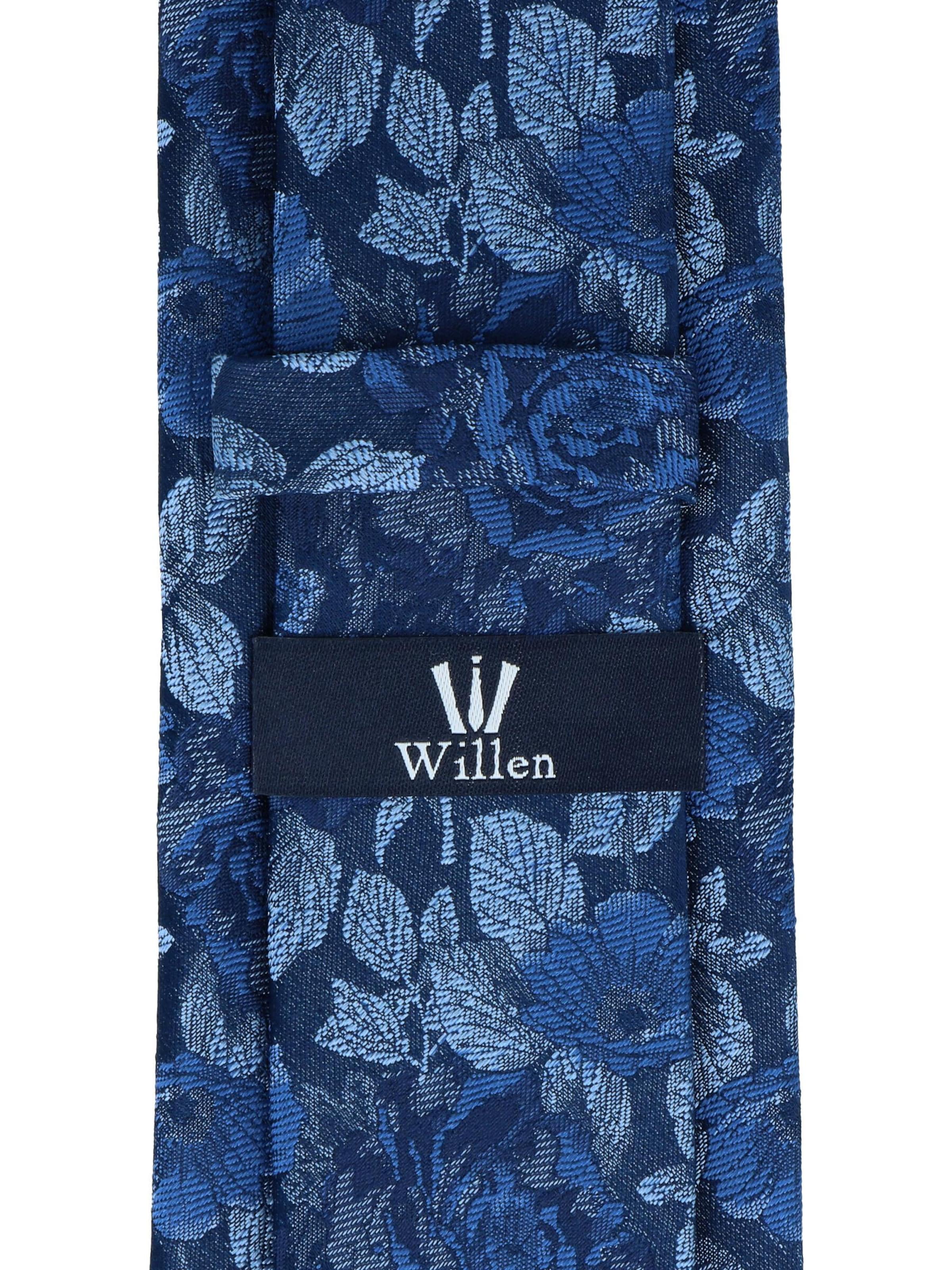 WILLEN Tie 'Millefleur' in Blue