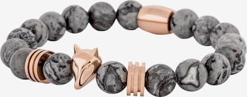 Akitsune Bracelet 'Obsidius' in Gold: front