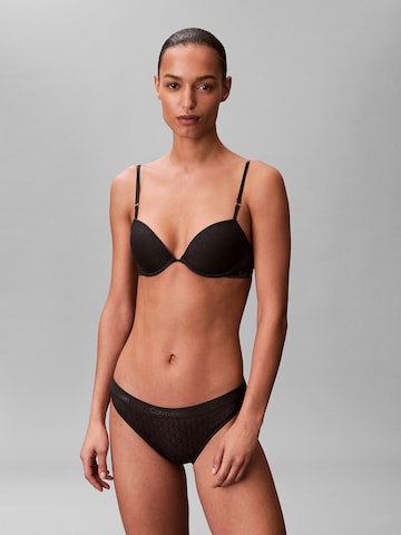 Calvin Klein Underwear T-Shirt BH in Schwarz: Vorderseite