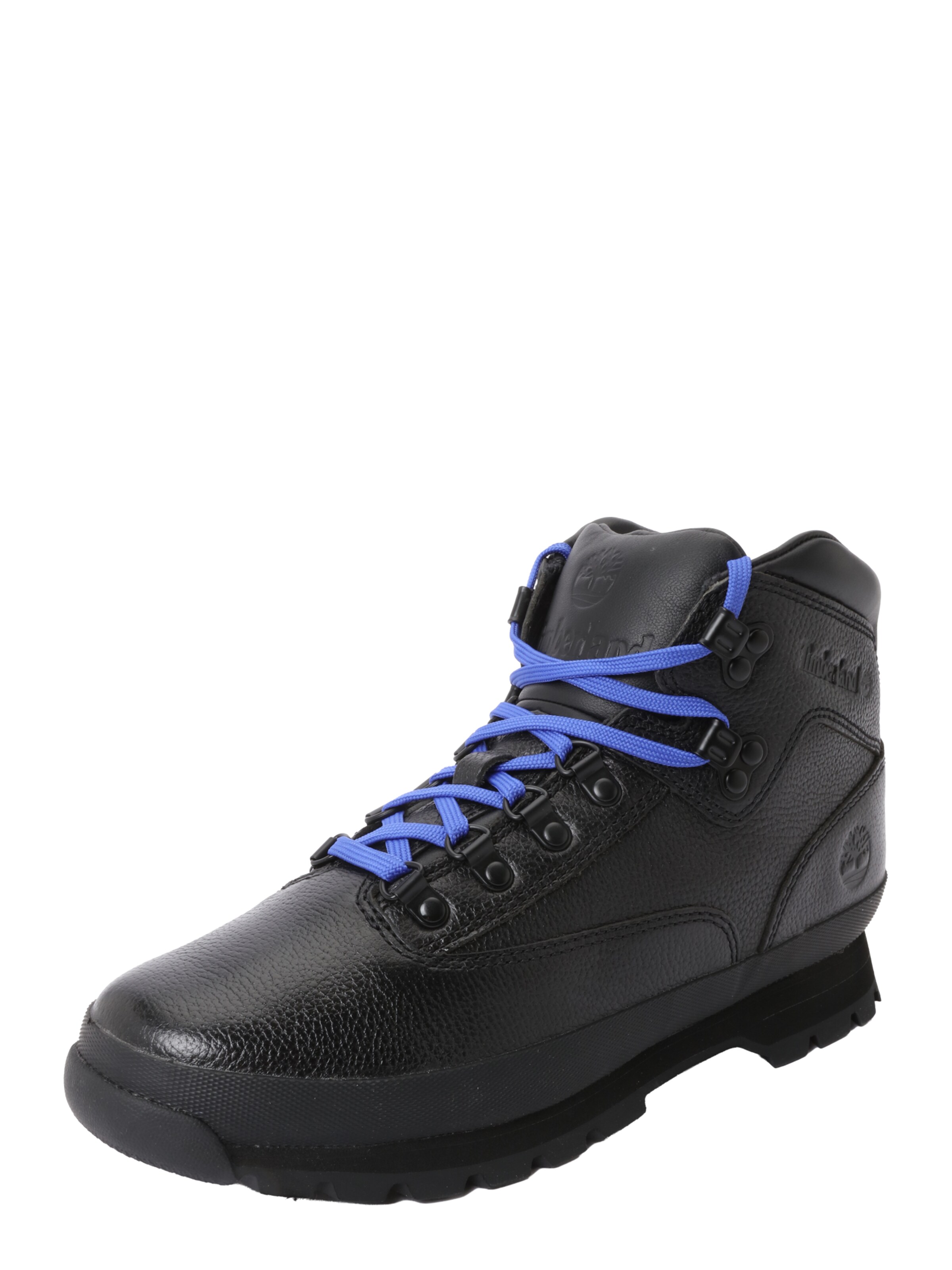 TIMBERLAND - Botas con cordones en negro: frente