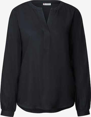 STREET ONE Bluse in Schwarz: Vorderseite