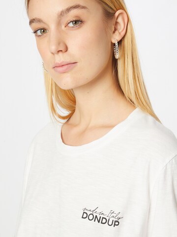 T-shirt Dondup en blanc