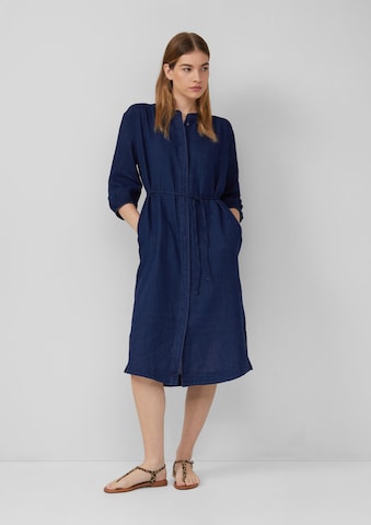 s.Oliver Shirt dress in Blue: front