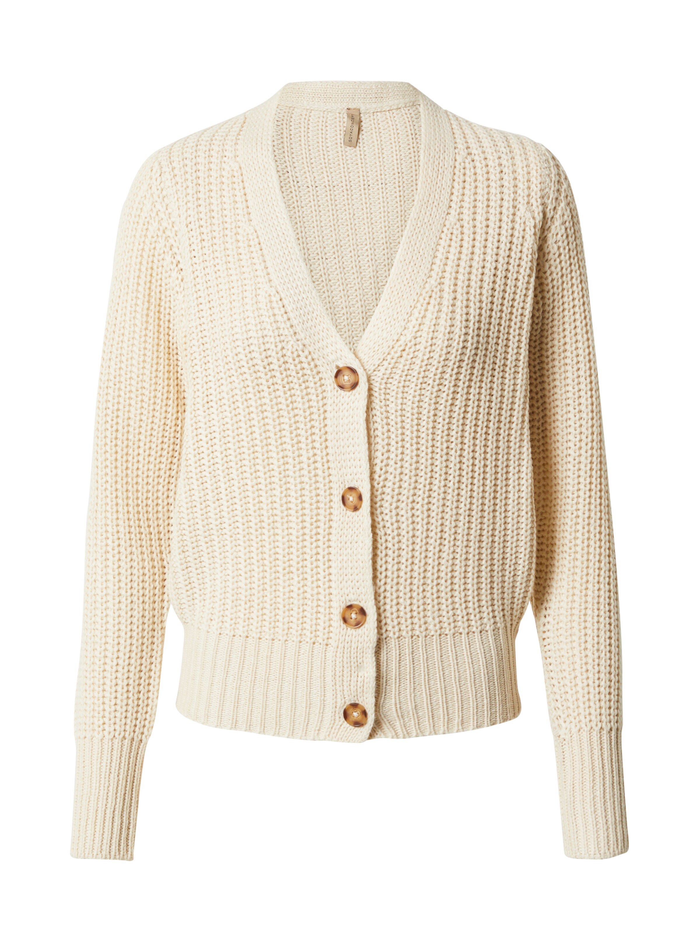 Soyaconcept Knit cardigan 'Remone 12' in Beige: front