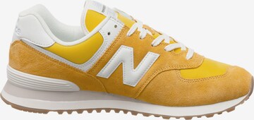 new balance Σνίκερ χαμηλό '574' σε κίτρινο