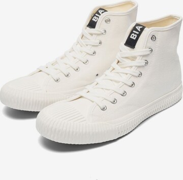 Bianco Sneakers hoog 'JEPPE' in Wit