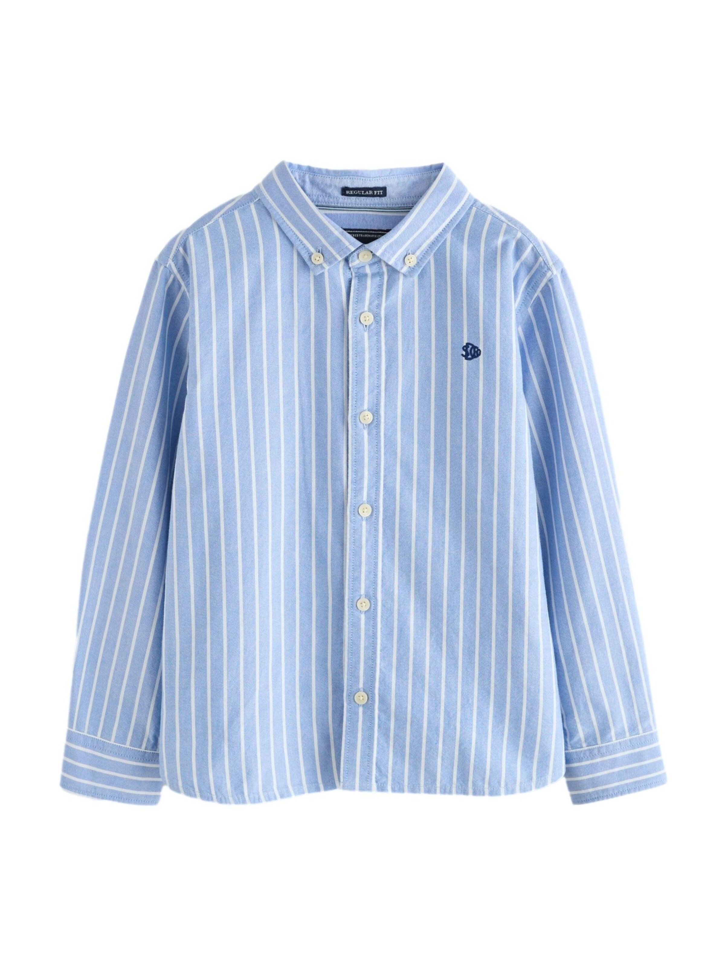 Superdry & Co Regular Fit Hemd in Blau: Vorderseite