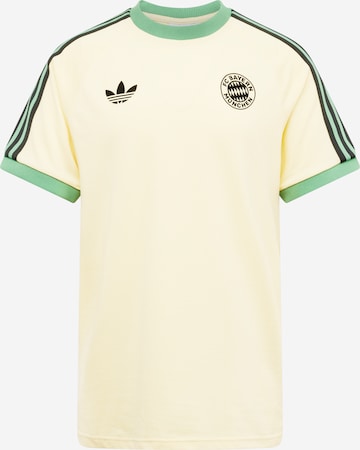 ADIDAS PERFORMANCE - Camisa funcionais 'FCB OG' em amarelo: frente