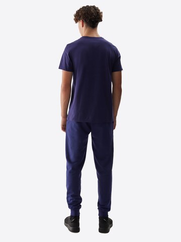 Effilé Pantalon de sport 4F en bleu