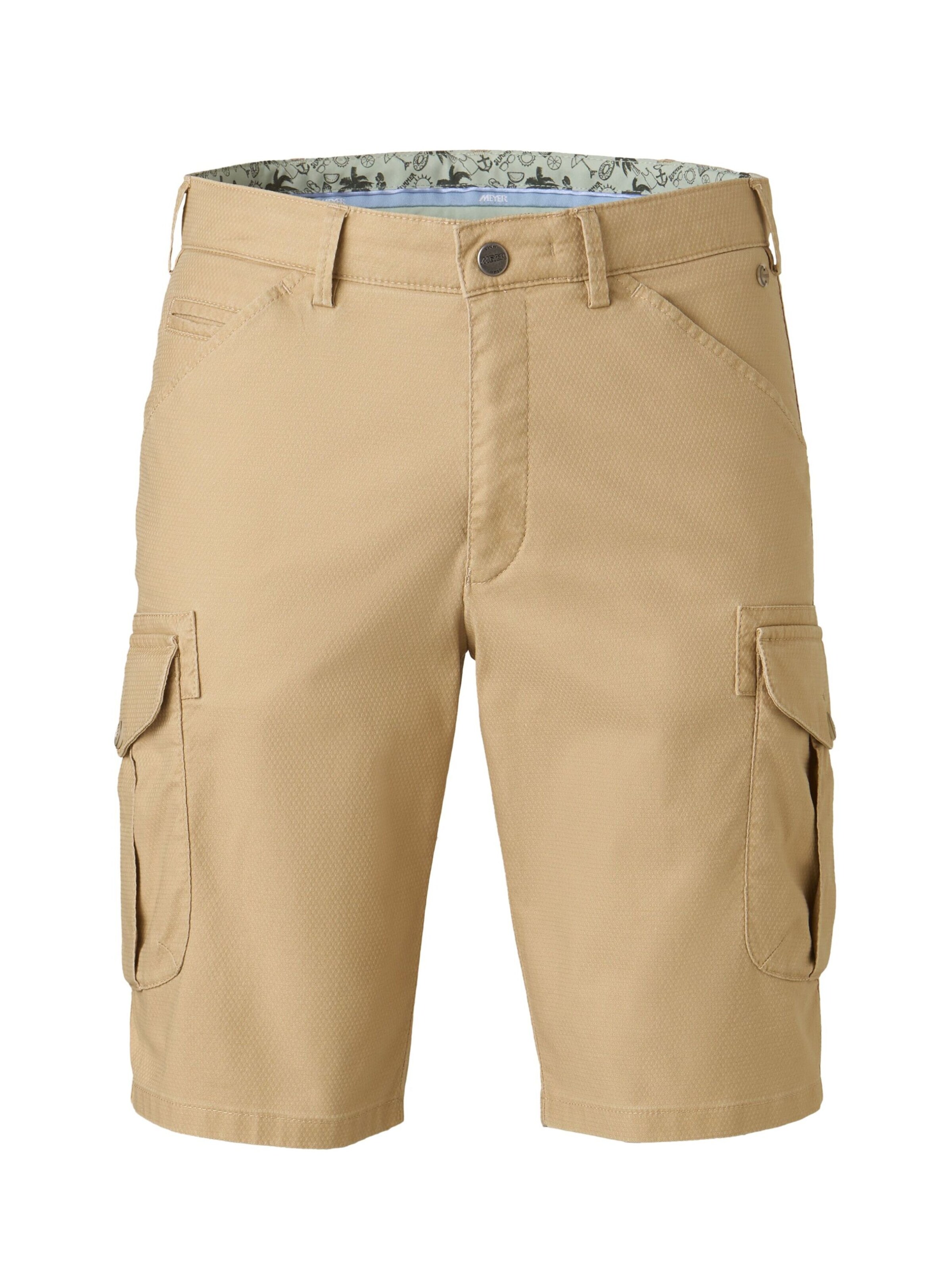 Regular Pantalon 'B-Orlando' MEYER en marron : devant