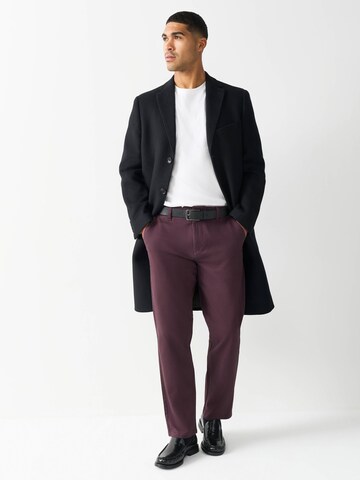 Next Regularen Chino hlače | rjava barva