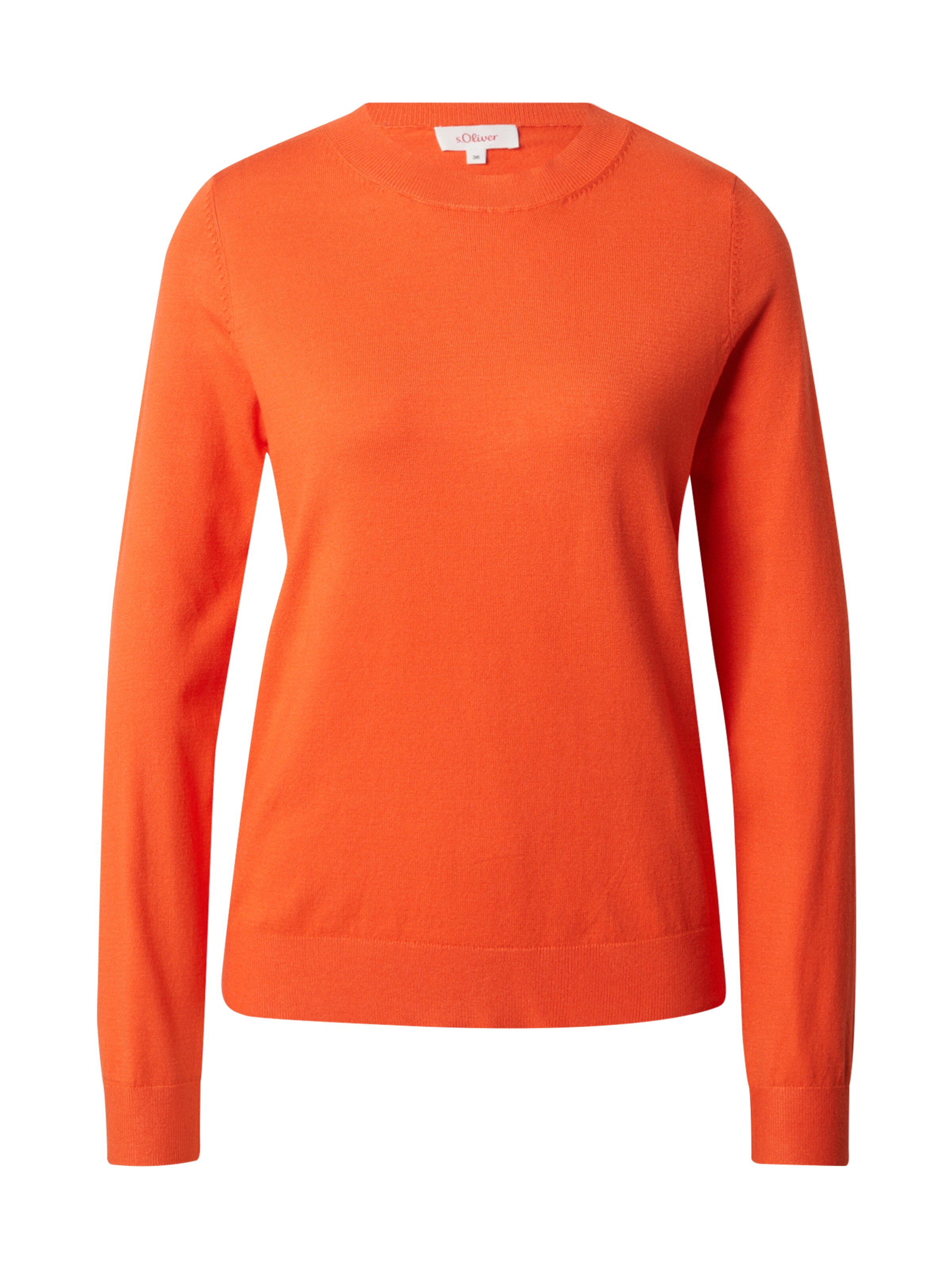s.Oliver Pullover in Orange: Vorderseite