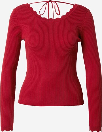 ABOUT YOU Sweater 'Elsa' in Red: front