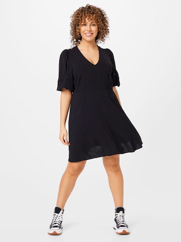 Vero Moda Curve Kleid 'Ginny' in Schwarz