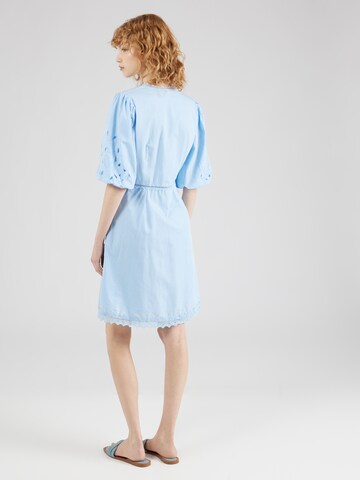 Robe-chemise 'DANA' YAS en bleu