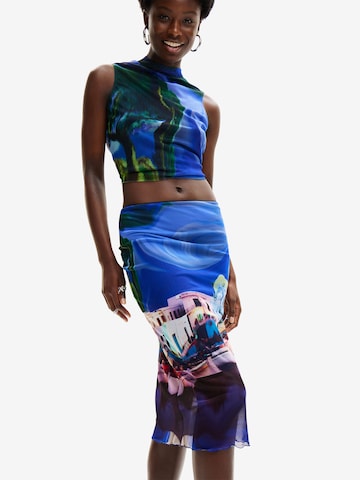 Desigual Skirt 'M. Christian Lacroix' in Blue