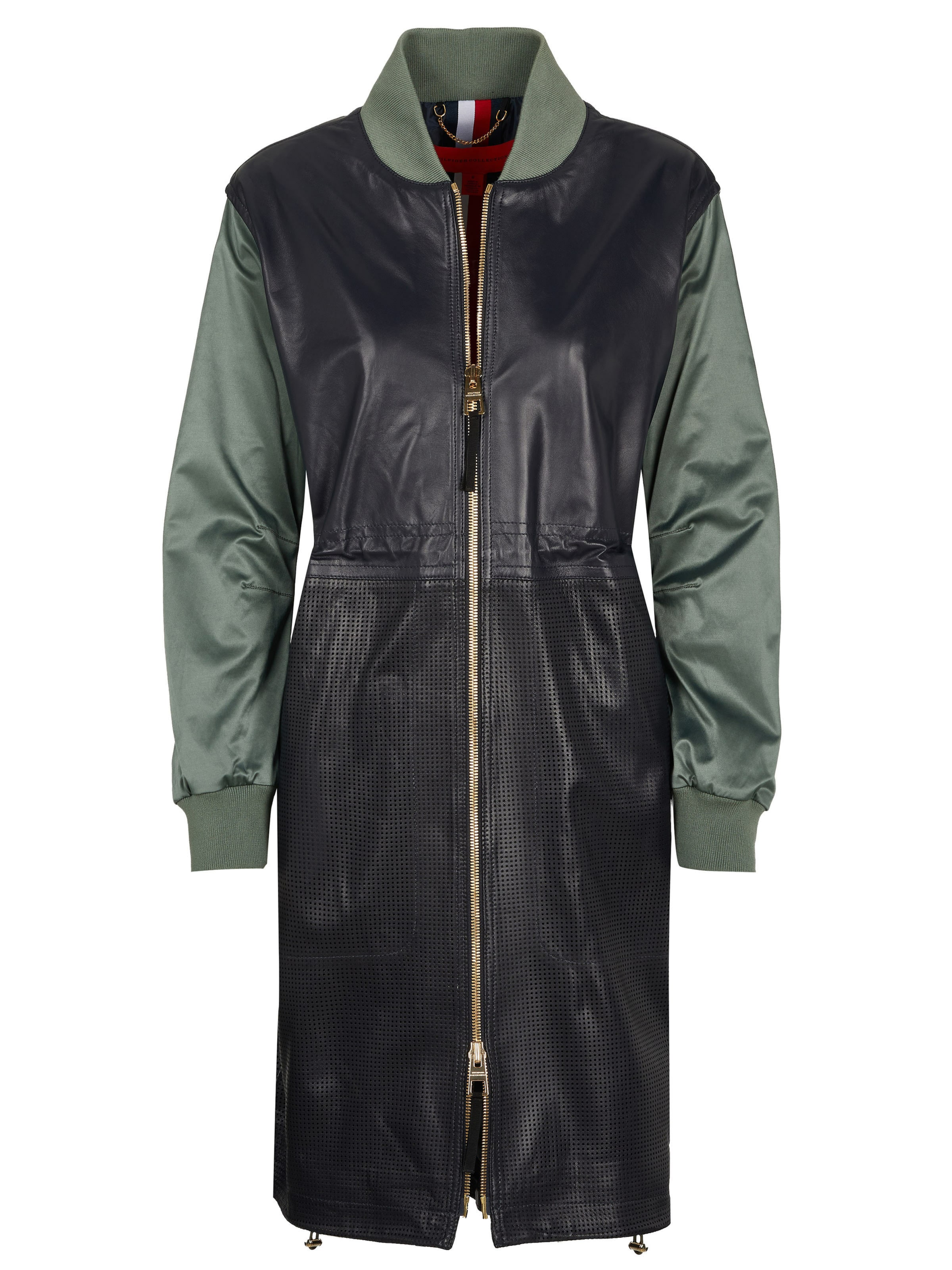TOMMY HILFIGER Between-seasons coat in Black: front