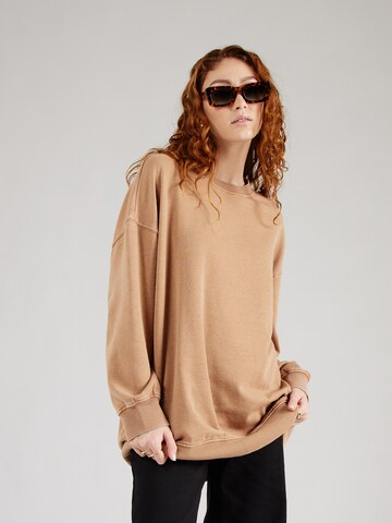 Felpa di Monki in beige: frontale