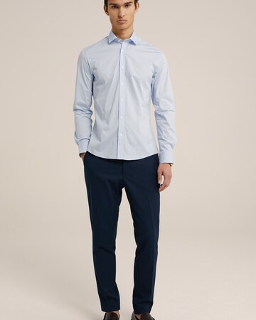 WE Fashion Slim fit Ing - kék