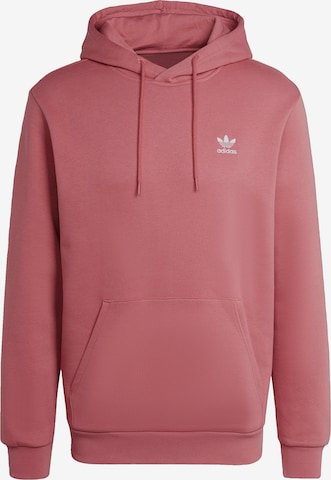 ADIDAS ORIGINALS Sweatshirt 'Trefoil Essentials' in Pink: predná strana