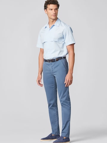 Regular Pantalon chino 'New York 1-5045' MEYER en bleu