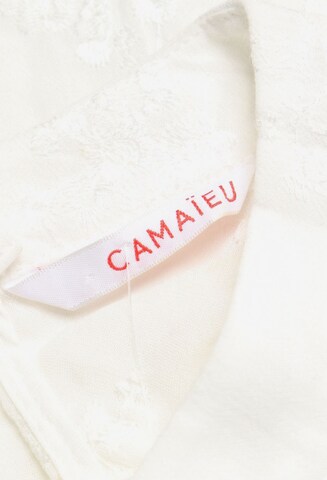 Camaïeu Bluse S in Weiß