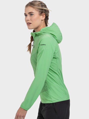 Schöffel Outdoorjas 'Hiking Hybrid Jk' in Groen