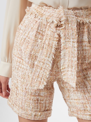 regular Pantaloni con pieghe 'Candice' di STEFFEN SCHRAUT in beige