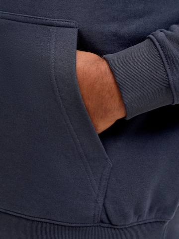 Jack & Jones Plus - Sudadera 'JJEDENVER' en azul
