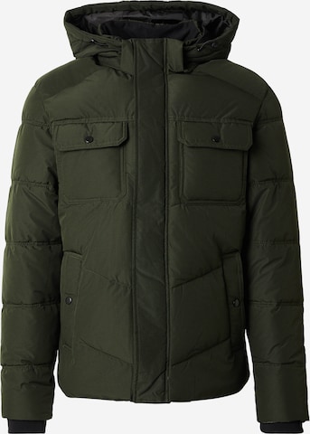 Veste d’hiver 'JJMORGAN' JACK & JONES en vert : devant