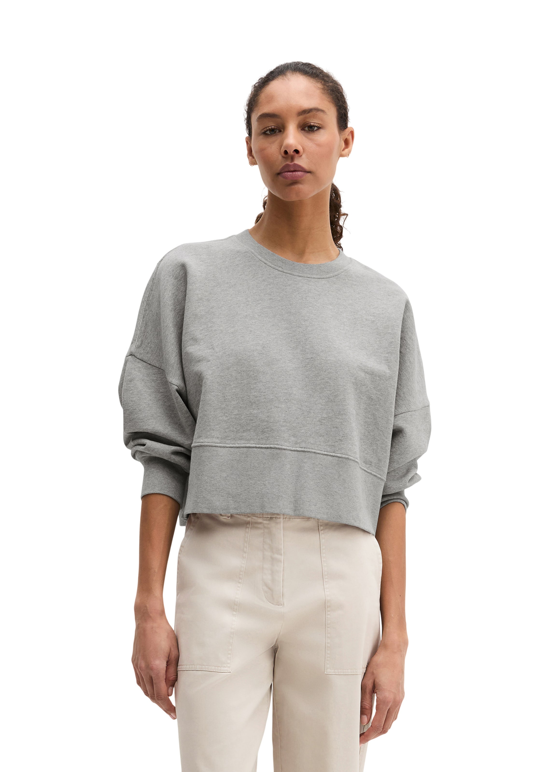 Marc O'Polo Sweatshirt in Grau: Vorderseite