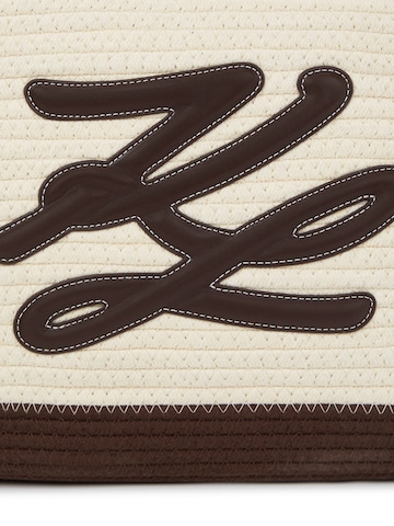 Karl Lagerfeld Strandtasche in Braun