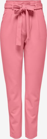 JDY - Tapered Pantalón plisado 'TANJA' en rosa: frente