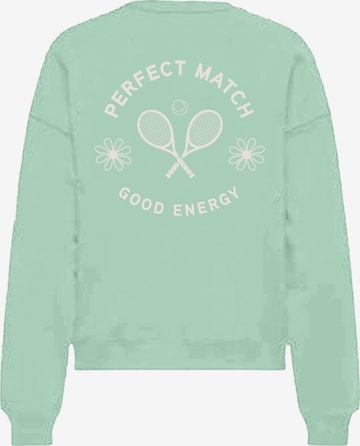 ONLY GIRLS Sweater 'Lovely' in Green: front