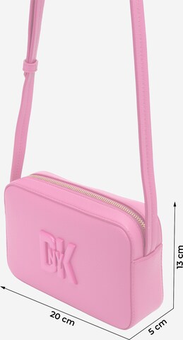 DKNY - Bolso de hombro en rosa