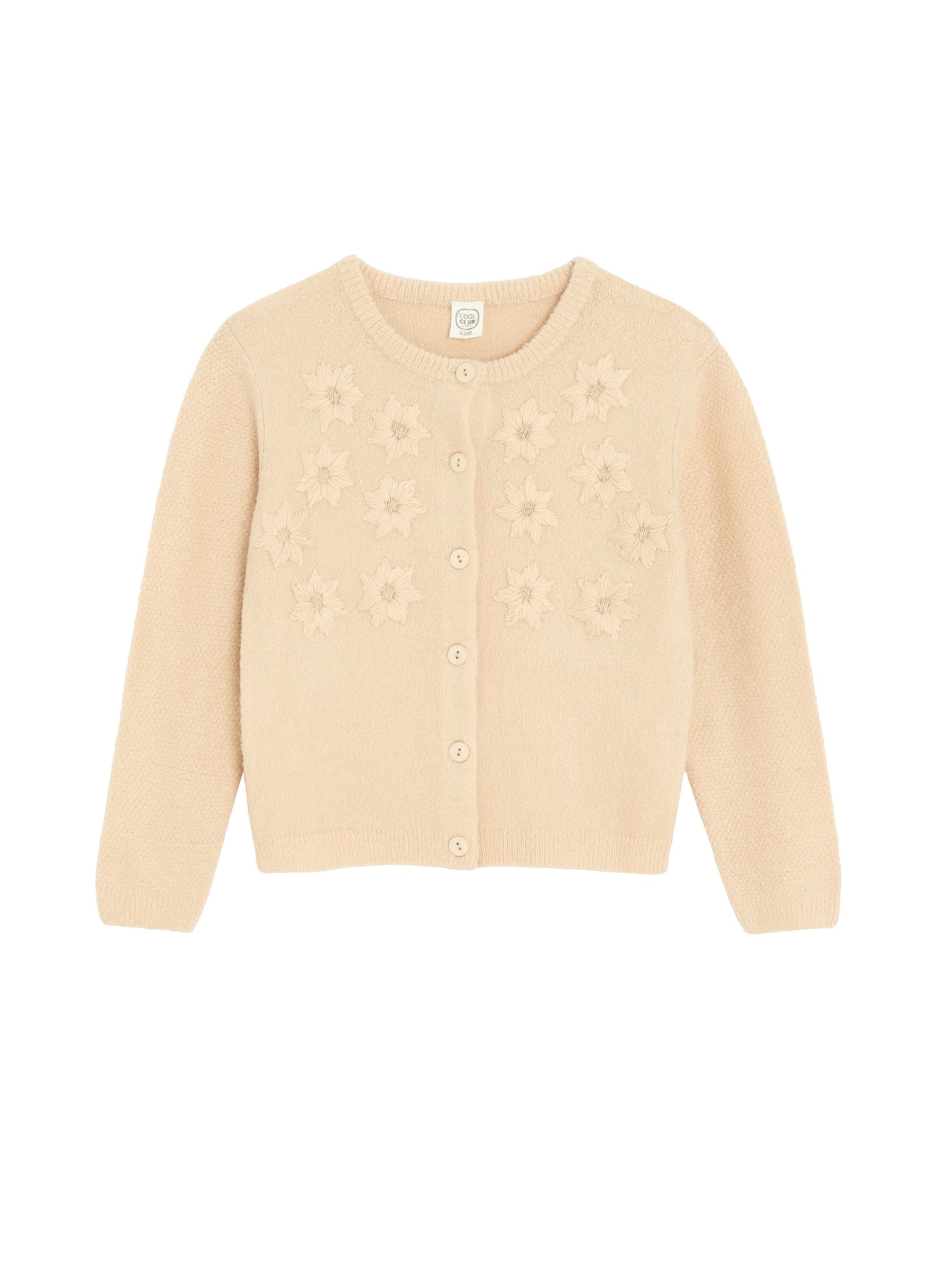 Cool Club Kampsun, värv valge: eest vaates