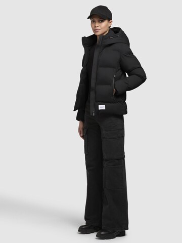 khujo Winterjacke 'Liev-YM' in Schwarz