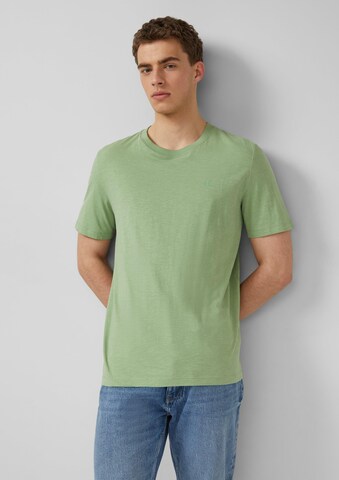 s.Oliver Shirt in Groen: voorkant