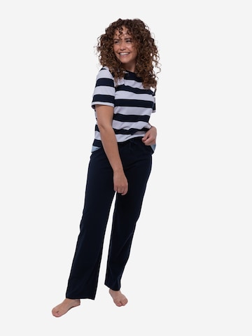 Ammann Pyjama 'Night & Home'‌‌‌‌‌‌‌‌‌‌ in Blau