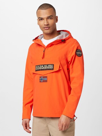 NAPAPIJRI Performance Jacket in Red: front