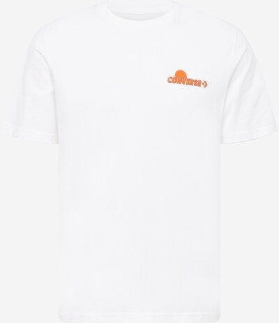 CONVERSE T-Krekls 'MOON MOUNTAIN', krāsa - pelēks / oranžs / melns / balts, Preces skats
